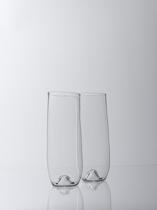 Prosecco Pair H14.5cm