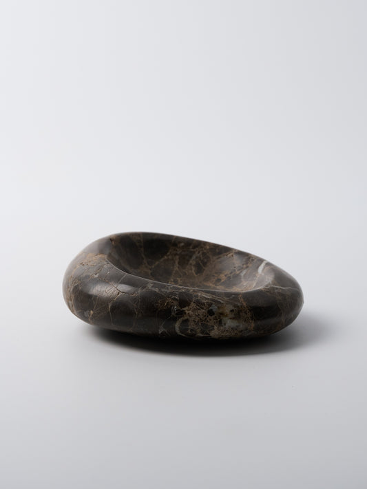 Studio Arneis Marble Vessel - Brown