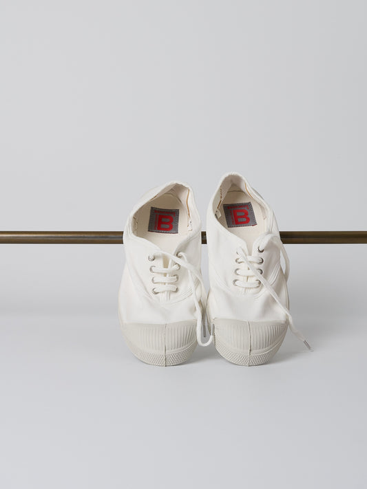 Bensimon Tennis Lacets - White