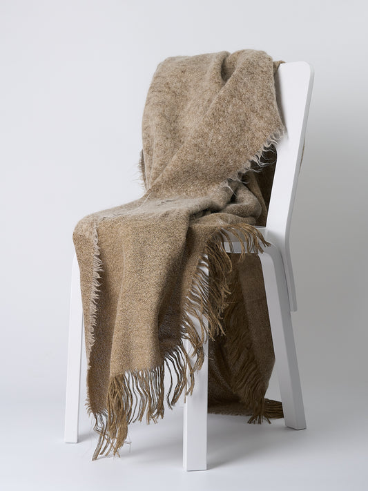 Rovere Linen-Blend Throw