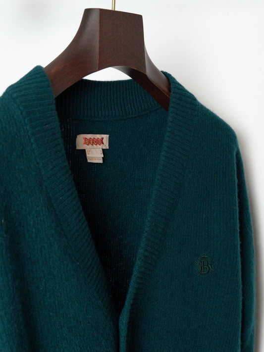 Baracuta Cashmere Cardigan - Racing green