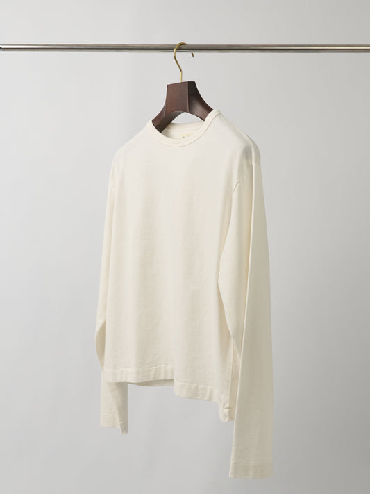 Long Sleeve – Organic Cotton & Hemp Blend - White