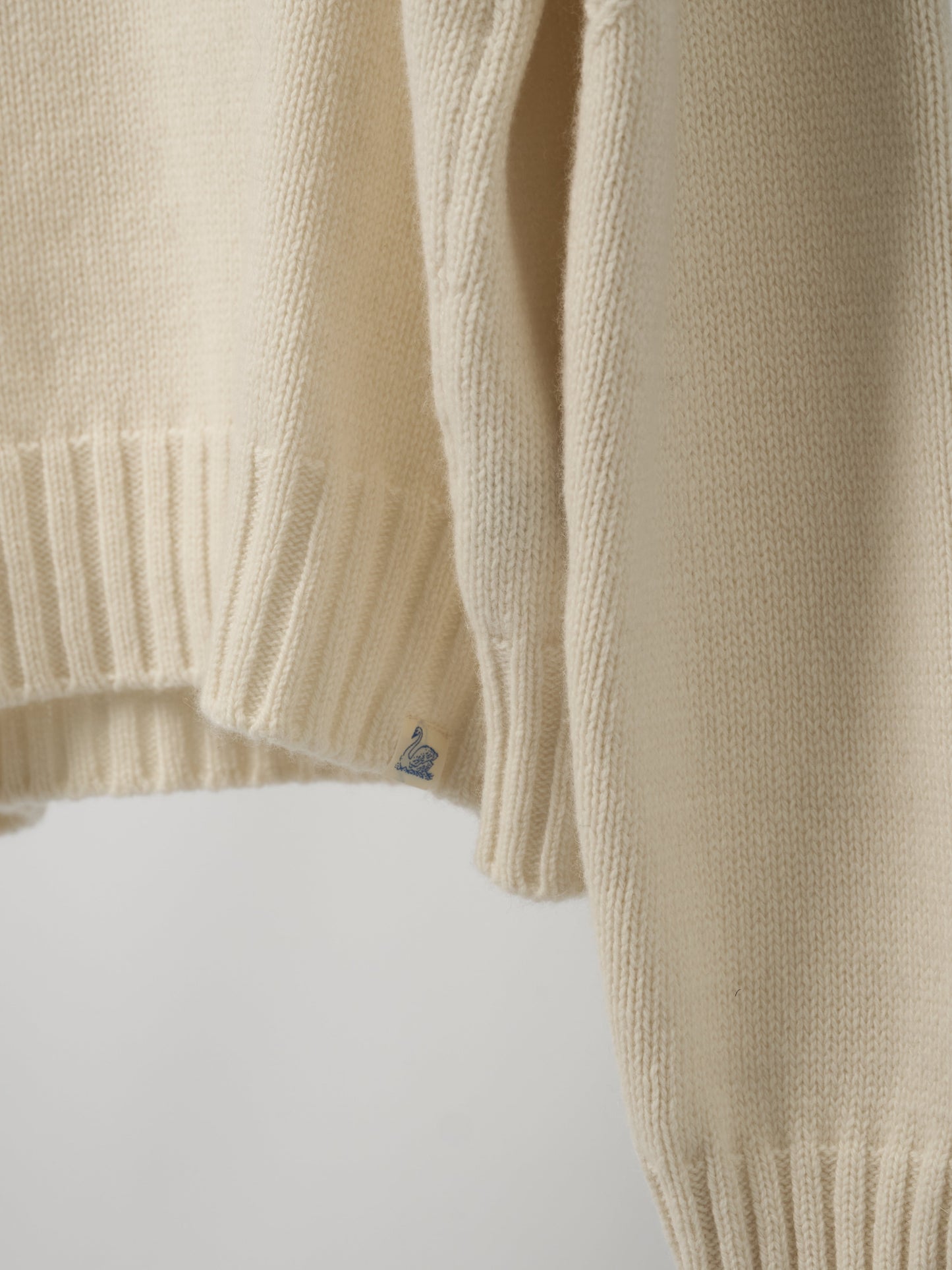 Crew Neck Pullover Merino-Cashmere Nature