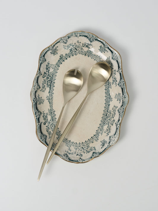 Moon Salad Set - Matte Champagne