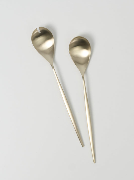 Moon Salad Set - Matte Champagne