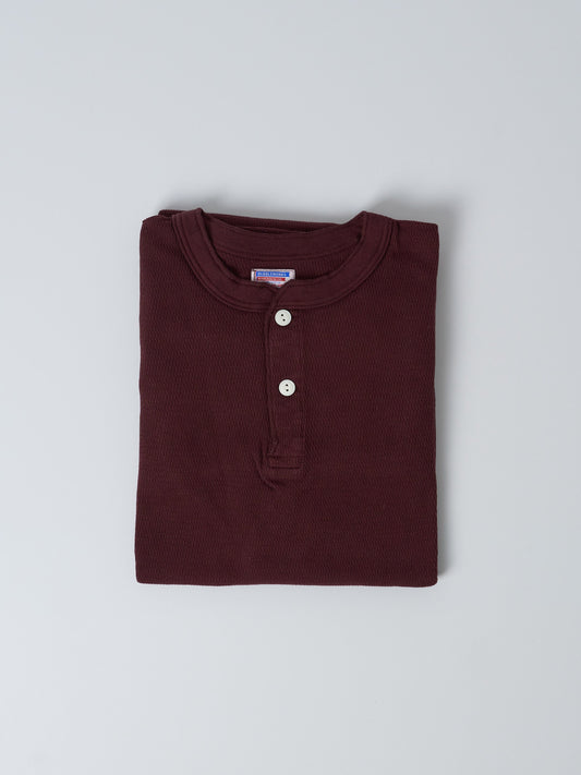 Thermal Henley - Bordeaux