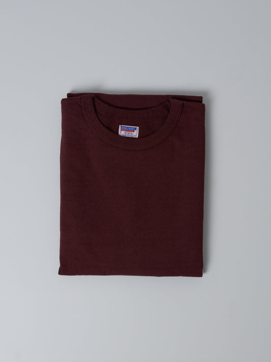 Stand Wheel H/W Long Sleeve Tee - Bordeaux