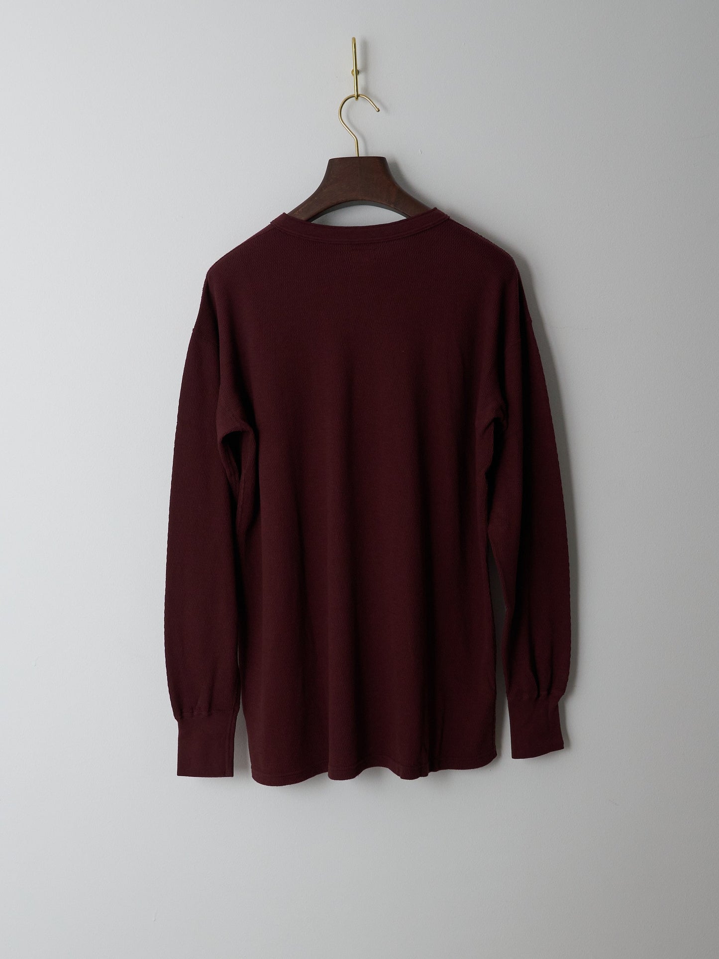 Thermal Henley - Bordeaux