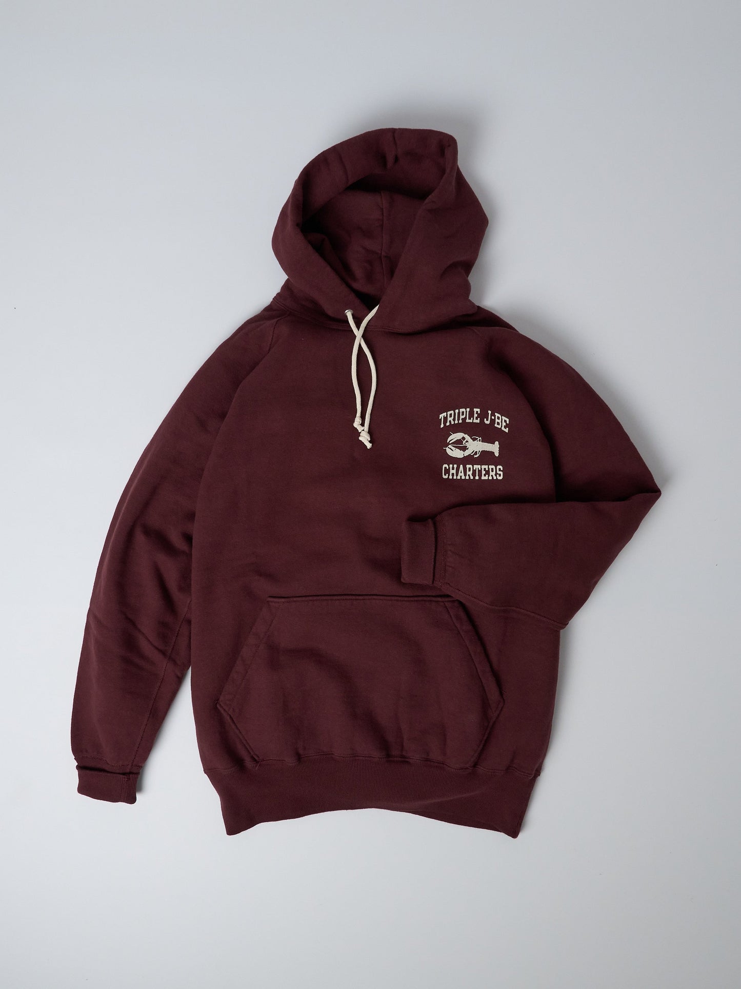 Triple J-Be Charters Hoodie - Bordeaux
