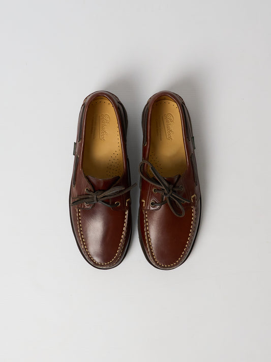 Paraboot Malo-Raid Boat Shoe in Marron Lis América