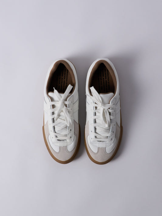 German Military Trainer – Skateboarding Model (White Leather)