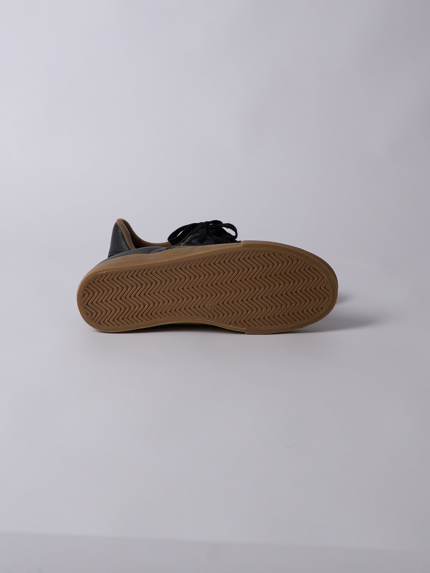 German Military Trainer – Skateboarding Model (Black Leather)