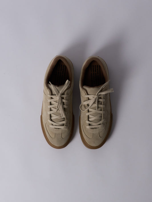 German Military Trainer – Skateboarding Model (Panna Suede)