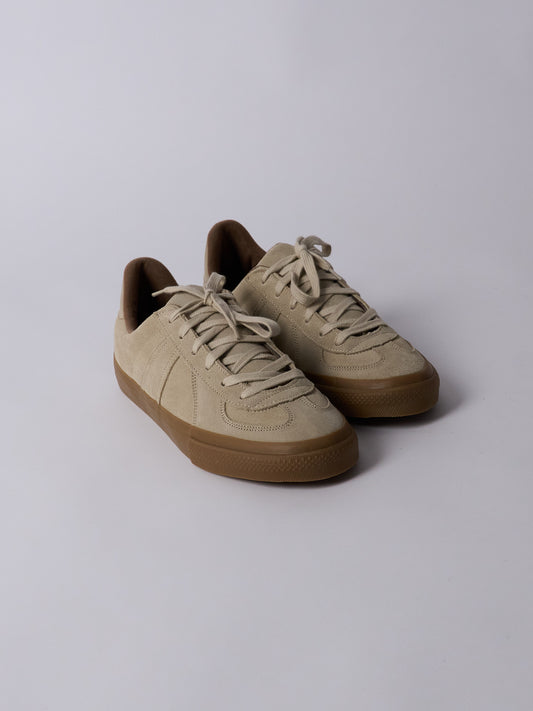 German Military Trainer – Skateboarding Model (Panna Suede)