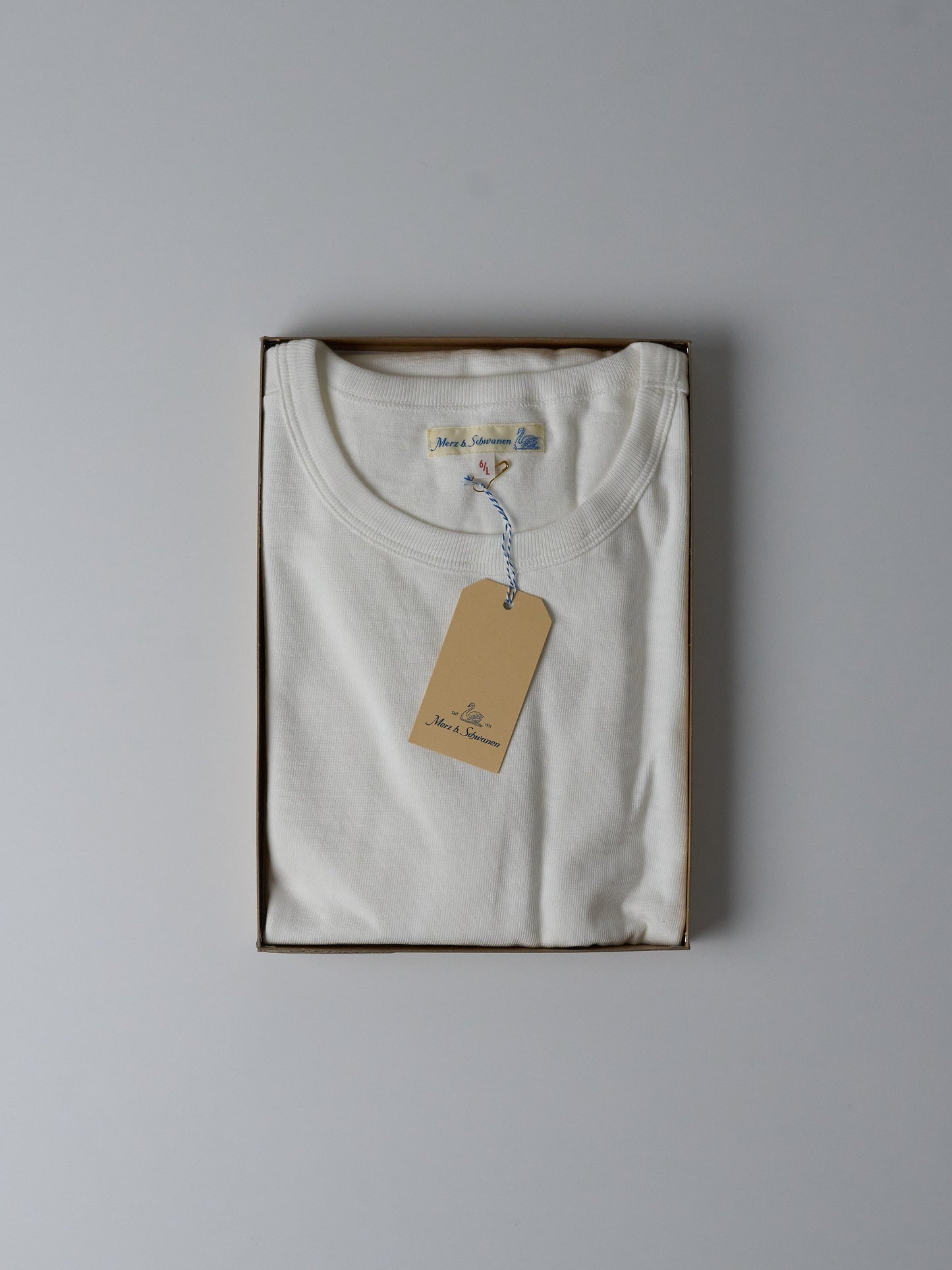 Men’s Loopwheeled T-Shirt – Heavyweight 10.7oz - Relaxed Fit (01 White)