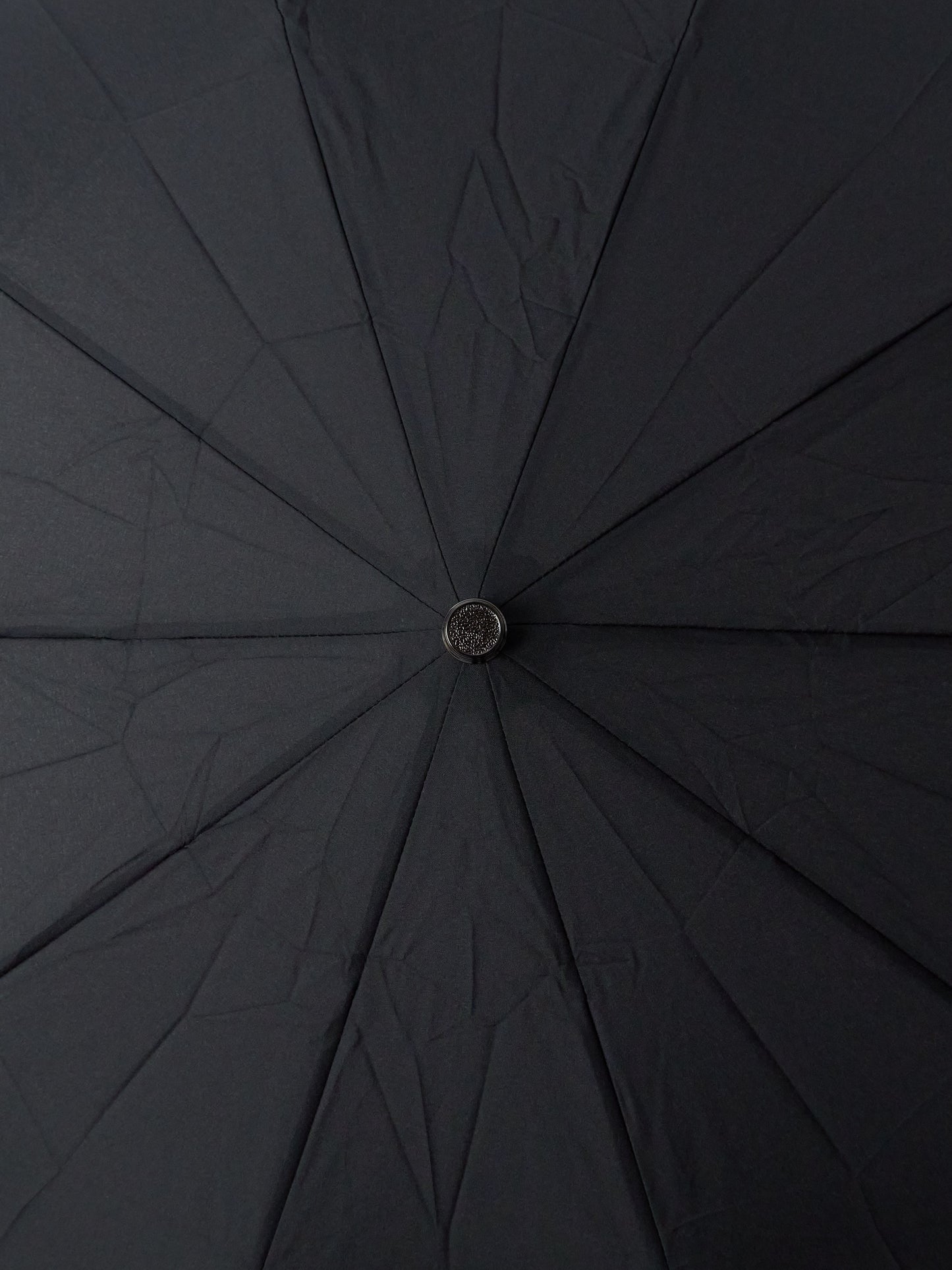 Telescopic Umbrella, Maple Crook, Automatic, TEL5 - Black