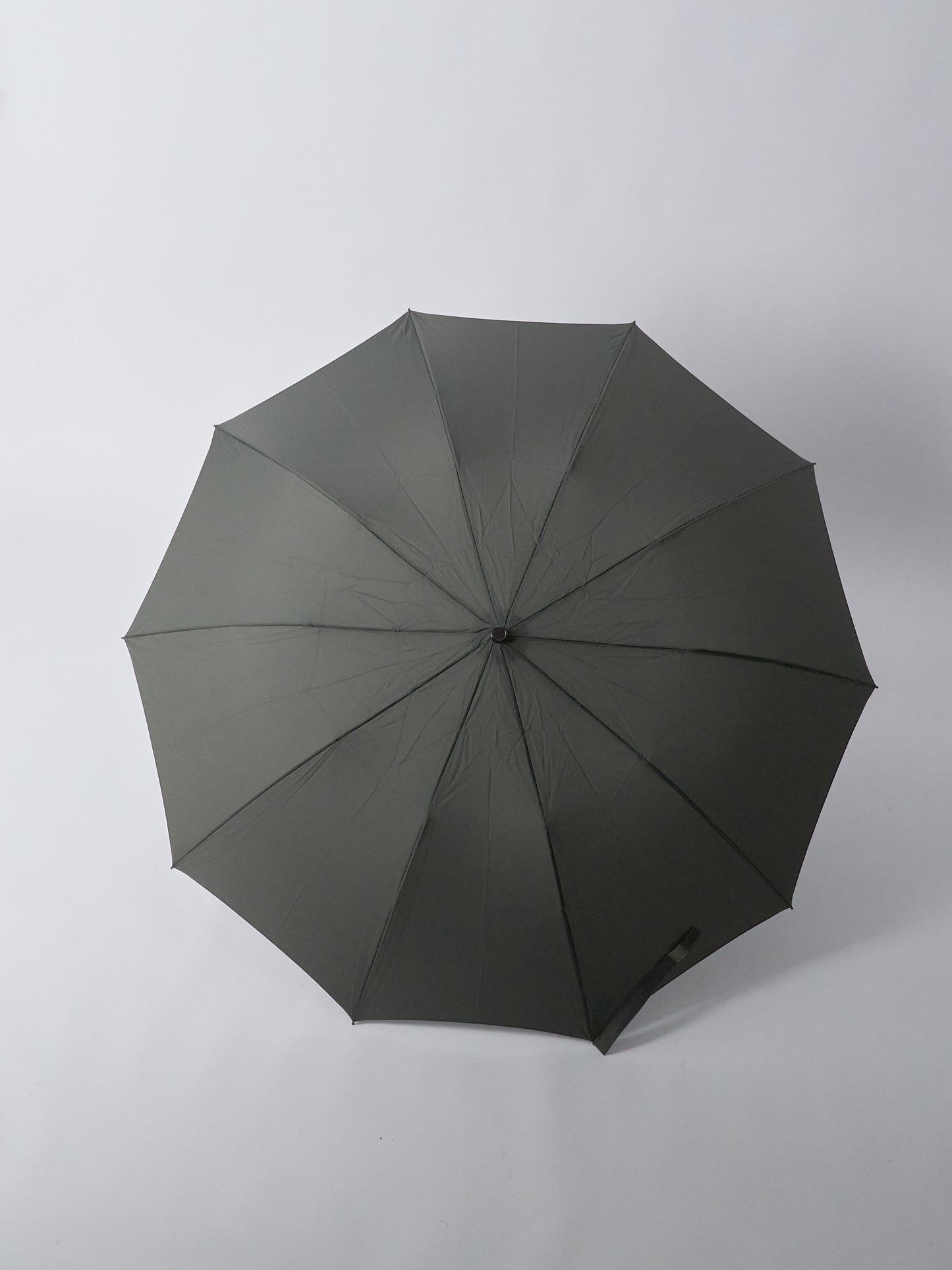 Telescopic Umbrella, Maple Crook, Automatic, TEL5 - Grey