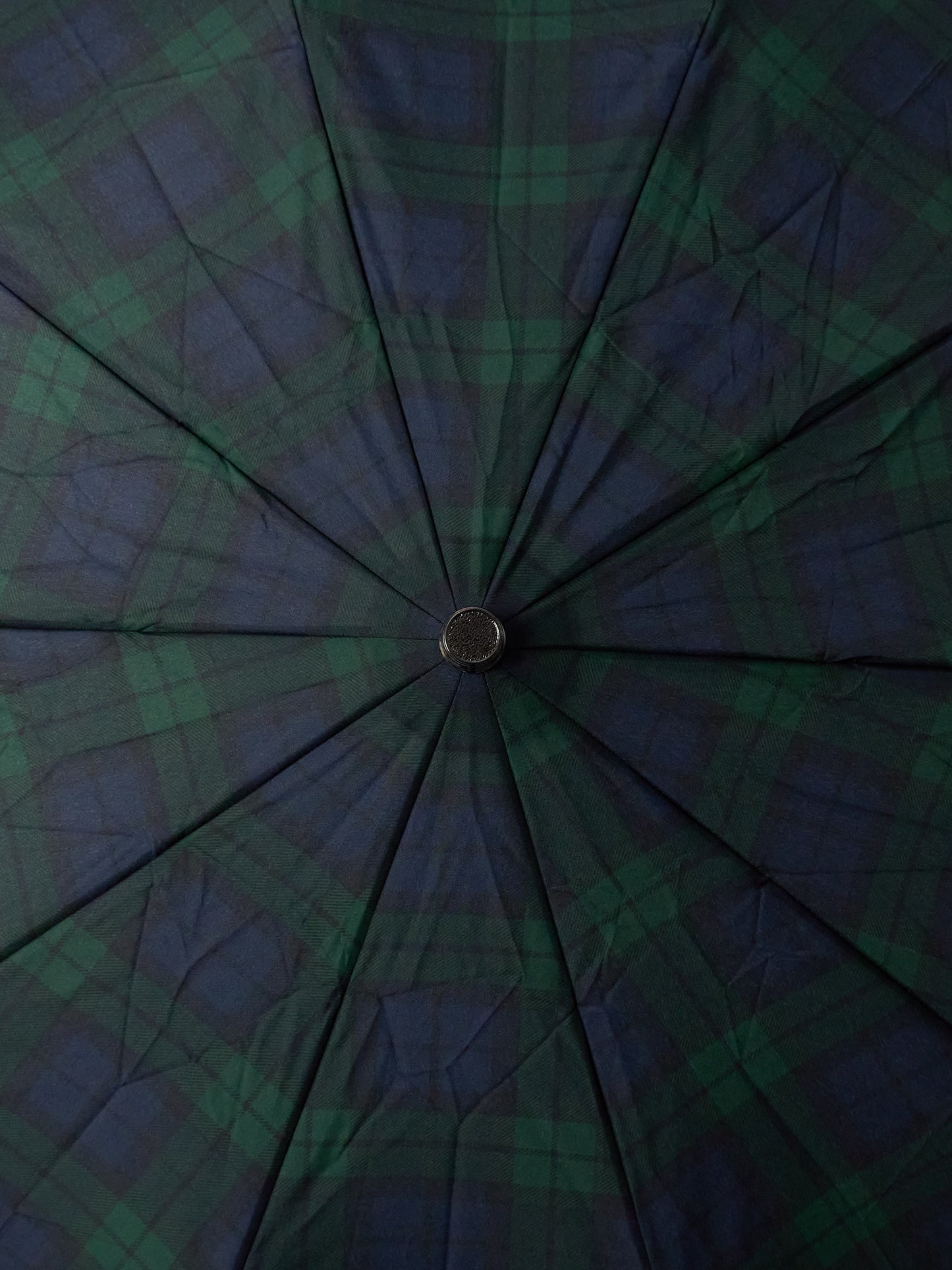 Telescopic Umbrella, Maple Crook, Automatic, TEL5 - Tartan