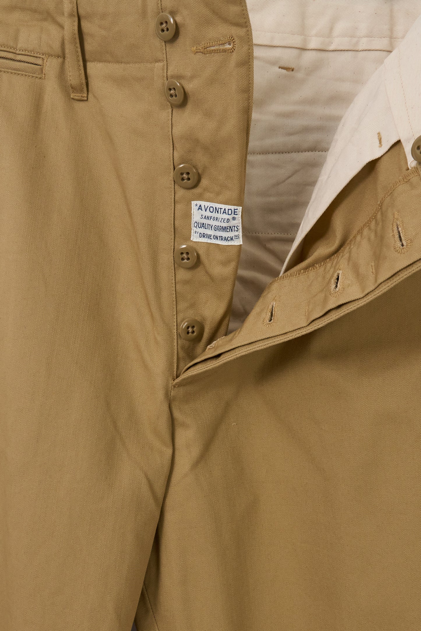 Type 45 Chino Trousers - Khaki