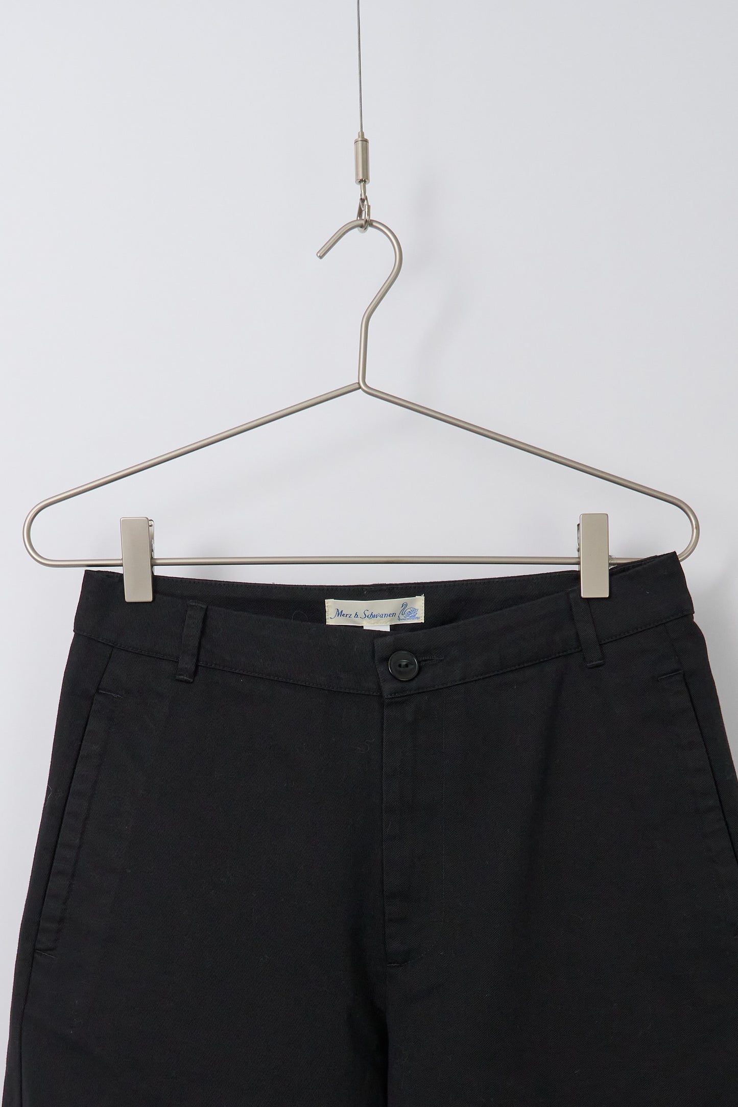 Merz b. Schwanen women's high waisted pants - Black