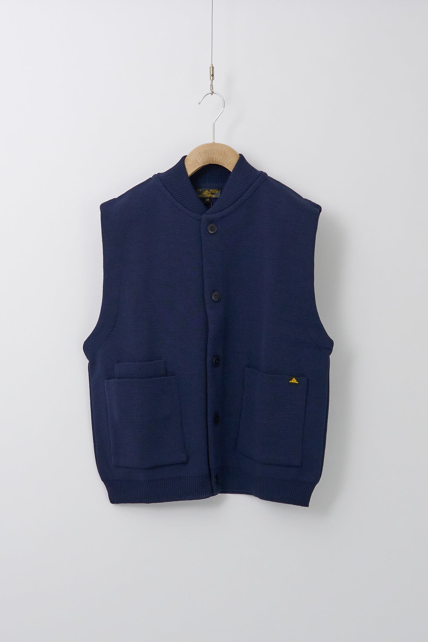 Gali Sleeveless Cardigan - Navy