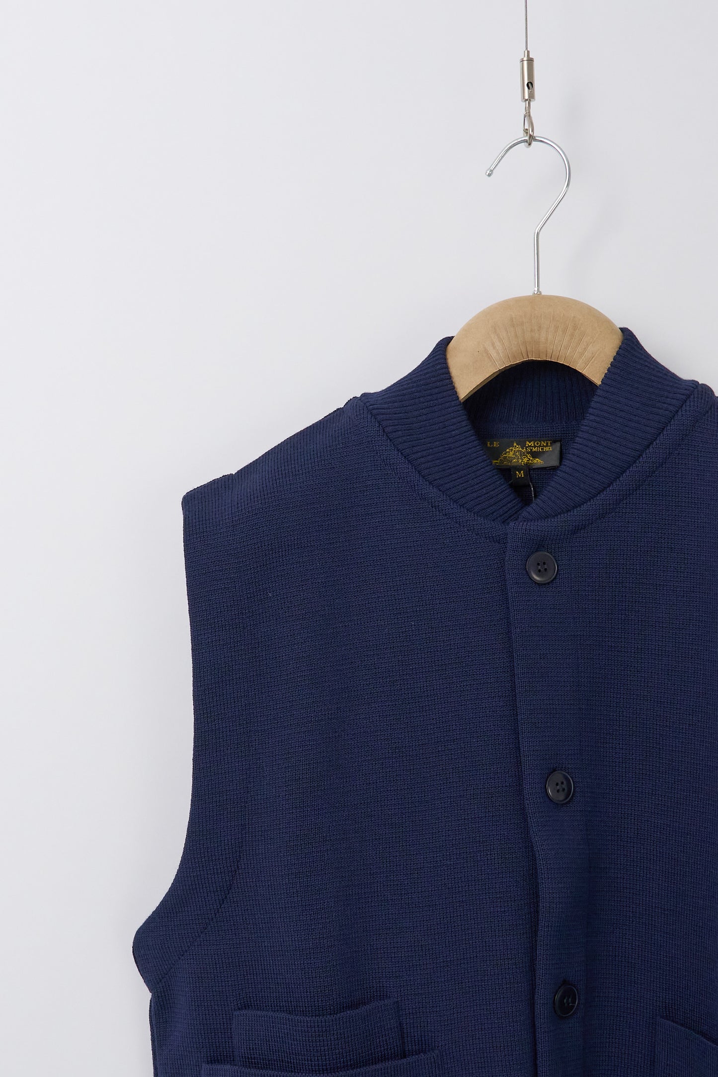 Gali Sleeveless Cardigan - Navy