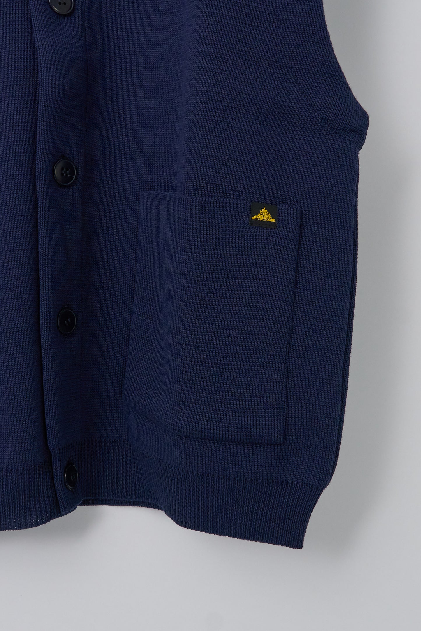 Gali Sleeveless Cardigan - Navy