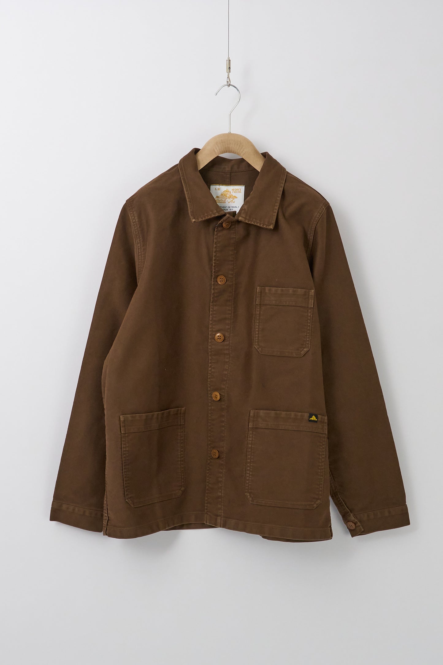 Moleskin Work Jacket (Mens) - Brown