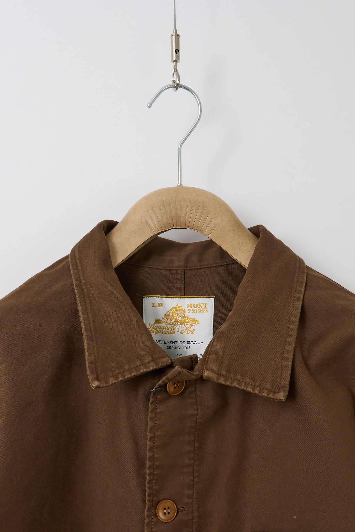Moleskin Work Jacket (Mens) - Brown