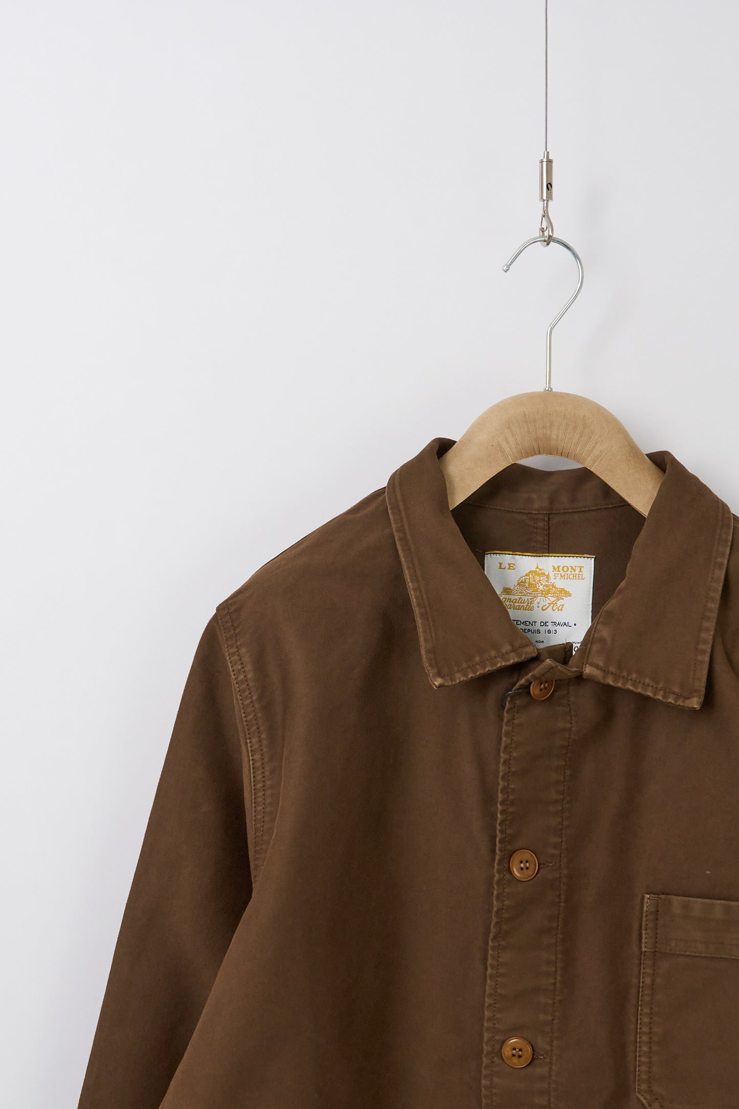 Moleskin Work Jacket (Mens) - Brown