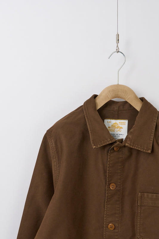 Moleskin Work Jacket (Mens) - Brown