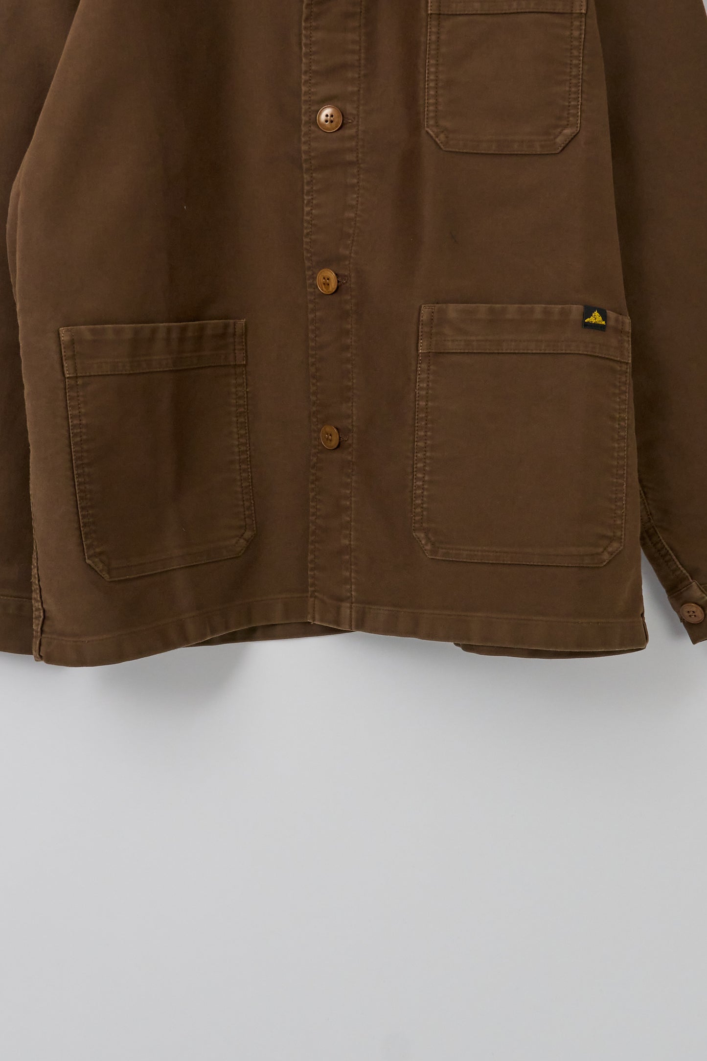 Moleskin Work Jacket (Mens) - Brown