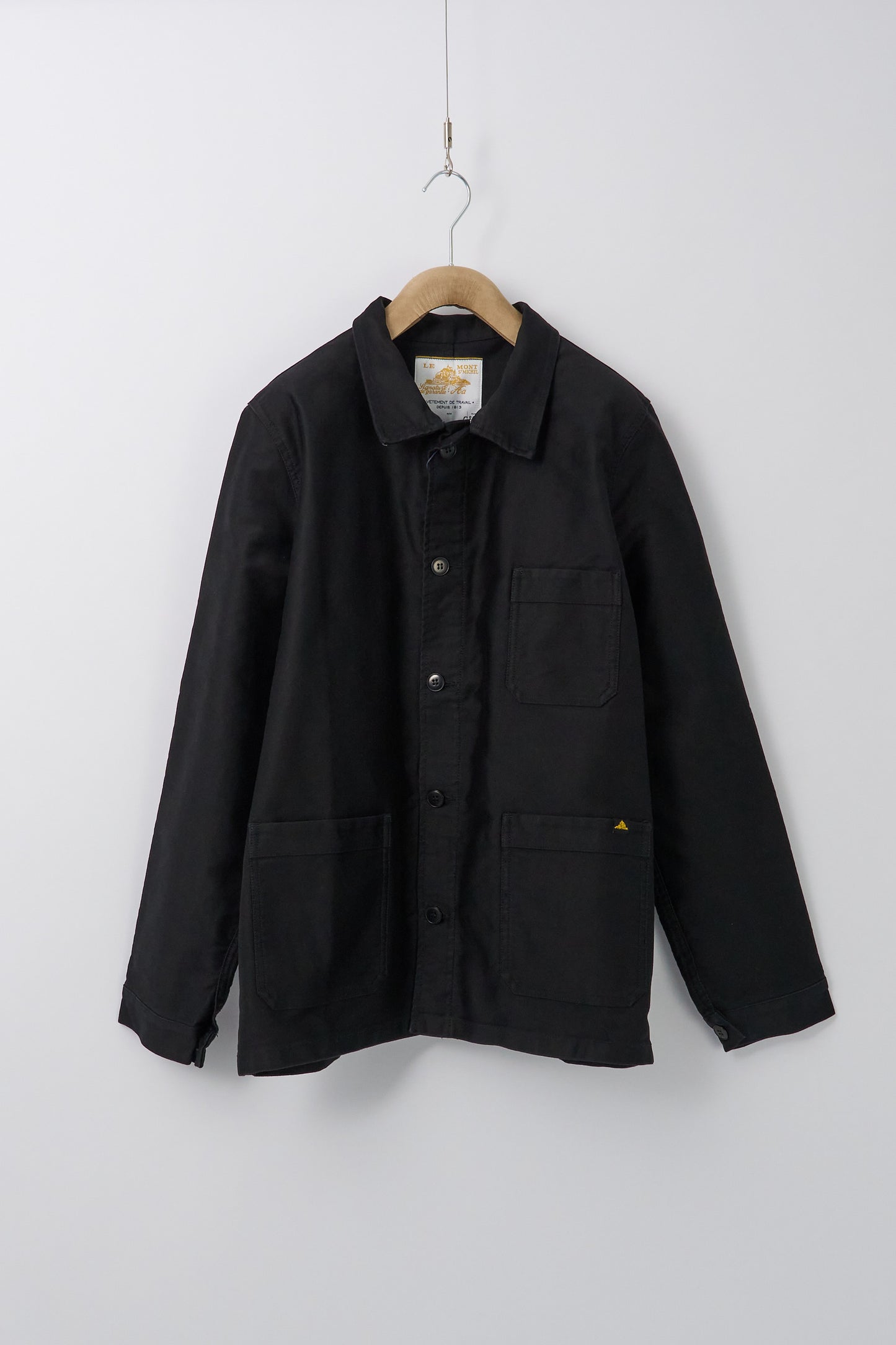 Moleskin Work Jacket (Mens) - Black