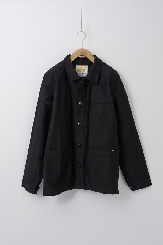 Moleskin Work Jacket (Mens) - Black