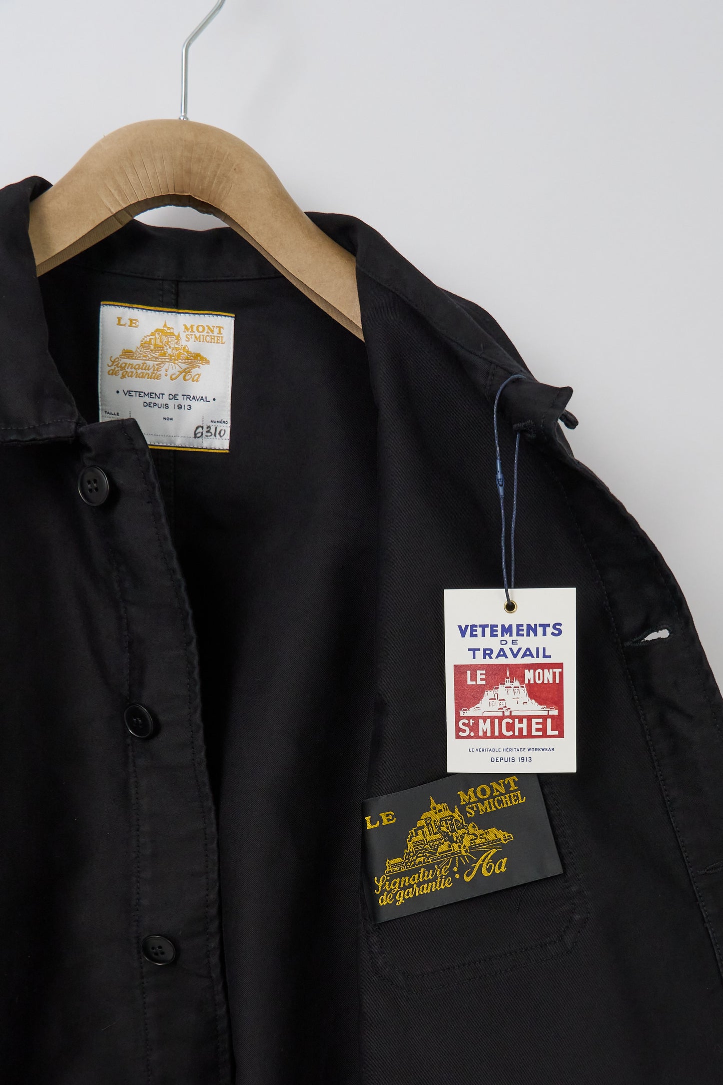 Moleskin Work Jacket (Mens) - Black