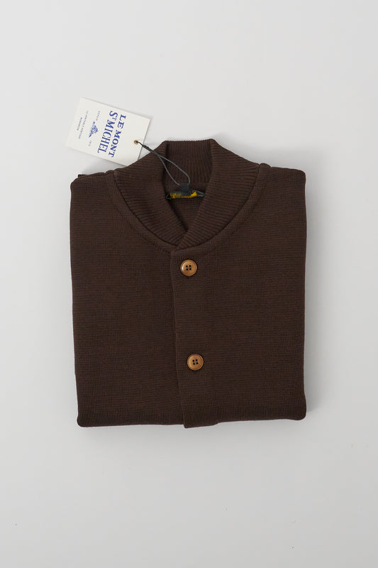 Gali Sleeveless Cardigan - Moka