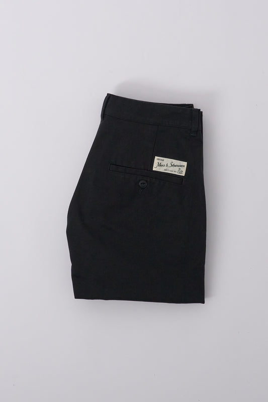 Merz b. Schwanen women's high waisted pants - Black