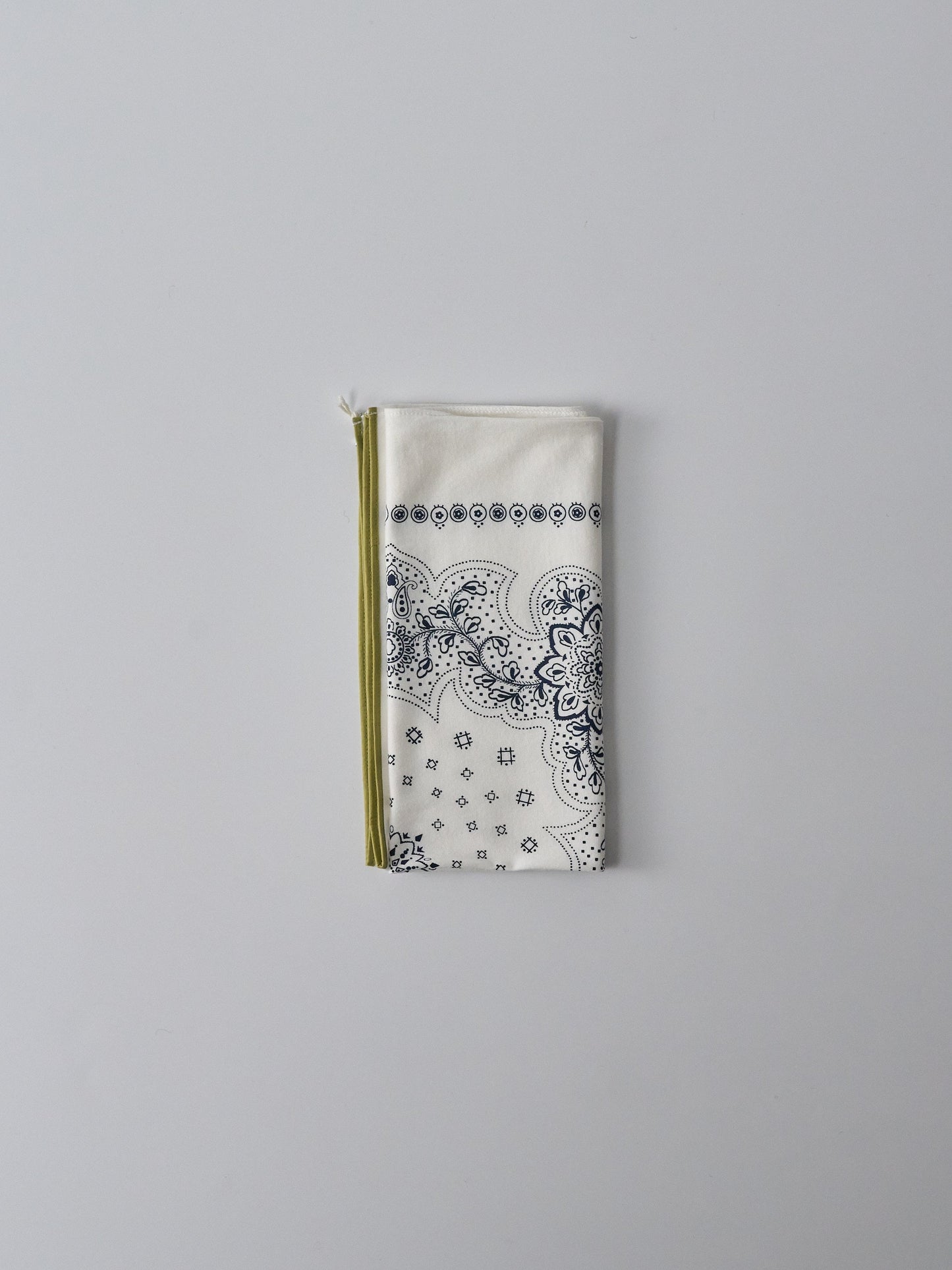 Jersey Neckerchief in Single Jersey - Ecru