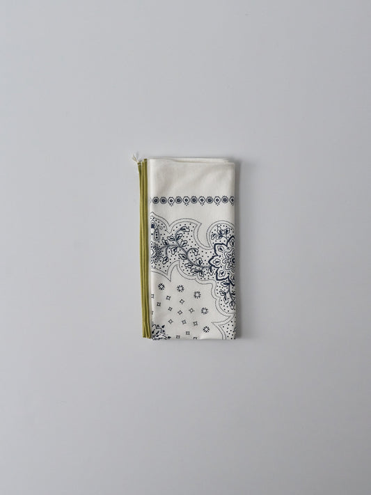 Jersey Neckerchief in Single Jersey - Ecru