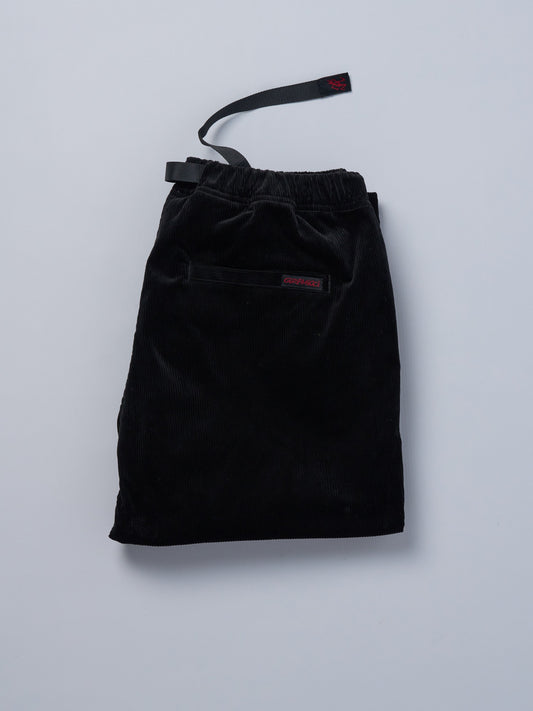 Corduroy Gramicci Pant - BLACK