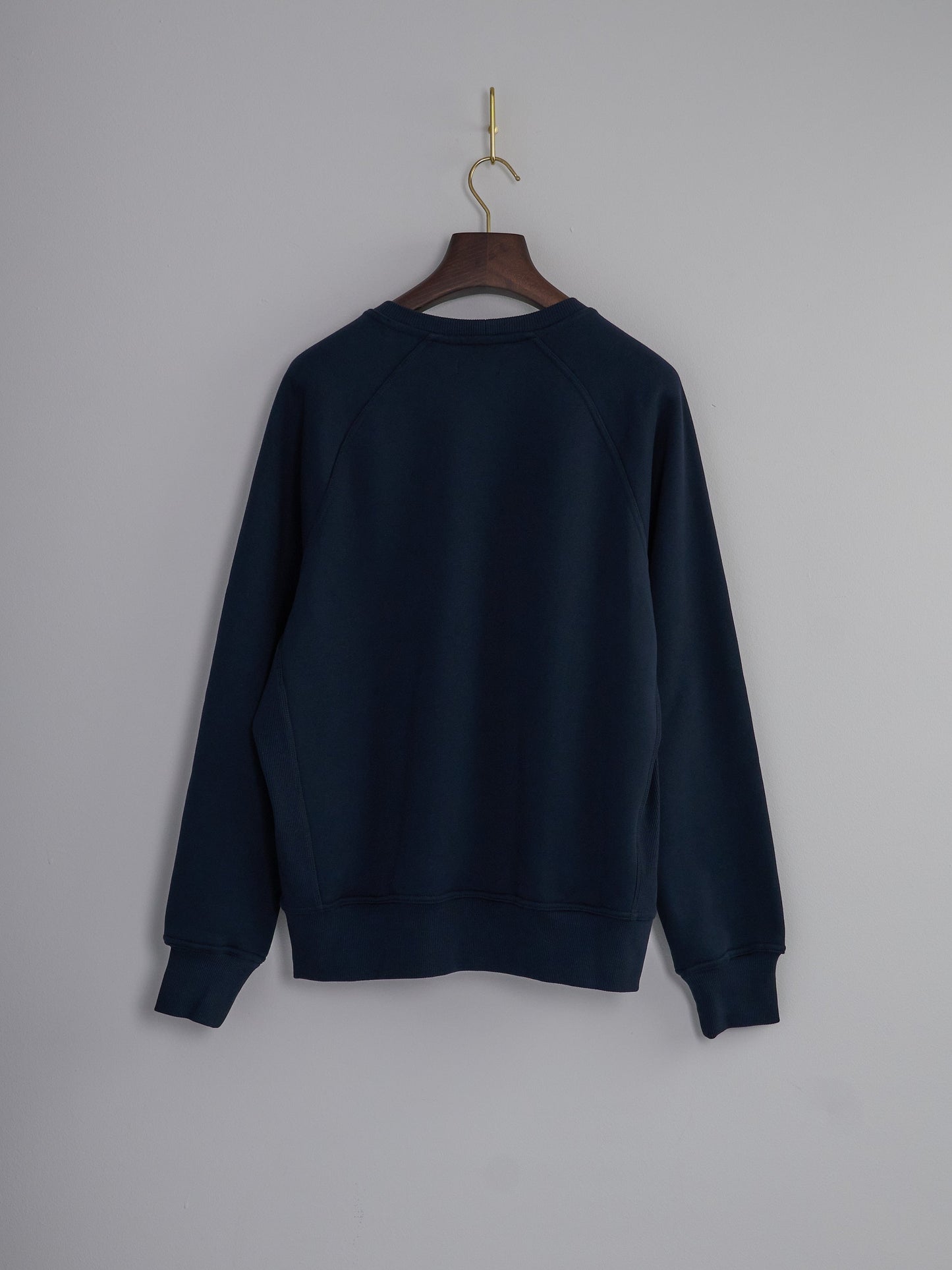 Baracuta Logo Crew Neck - Navy