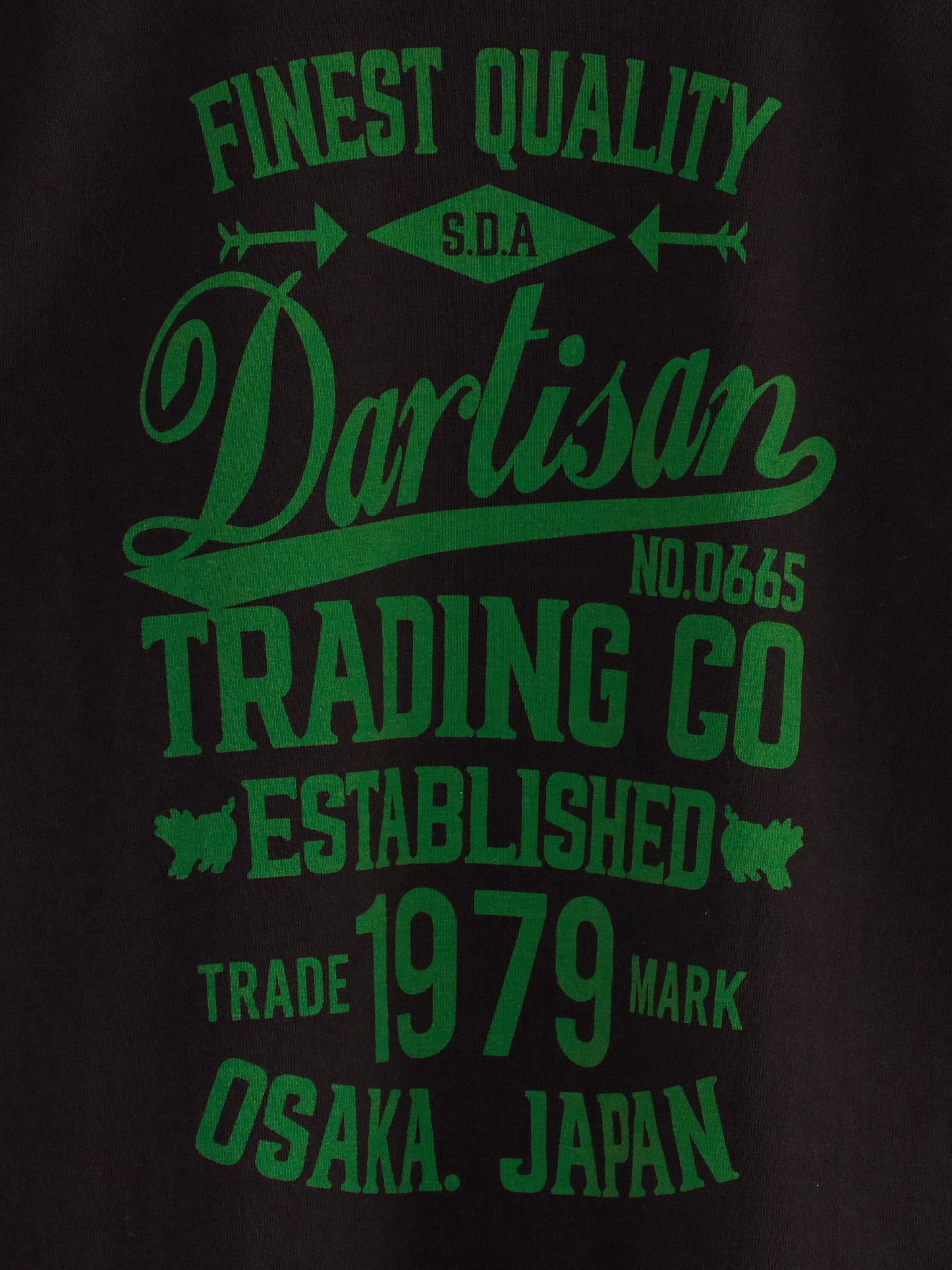 Studio D'Artisan Loop-knit Print T-shirt (8141A) - Charcoal