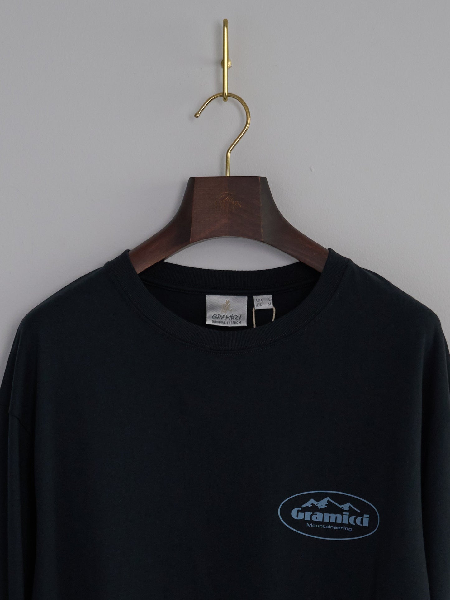 Mountaineering Long-Sleeved Tee - VINTAGE BLACK