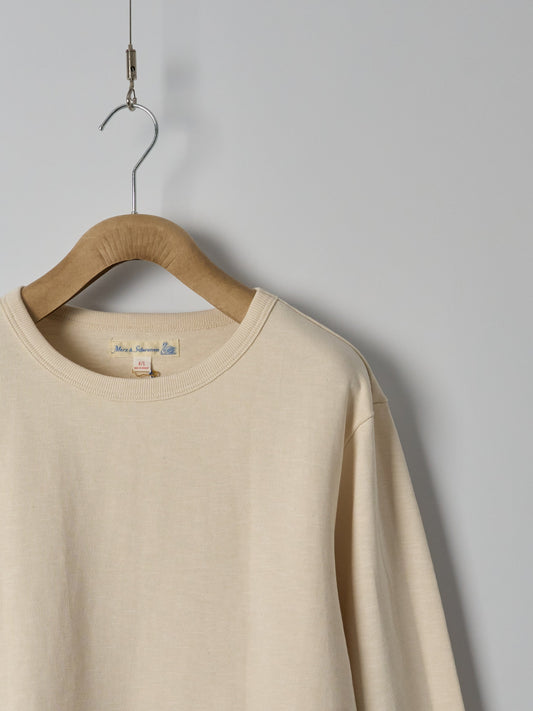 Men’s Loopwheeled Long Sleeve – Heavyweight 10.7oz - Relaxed Fit (02 Nature)