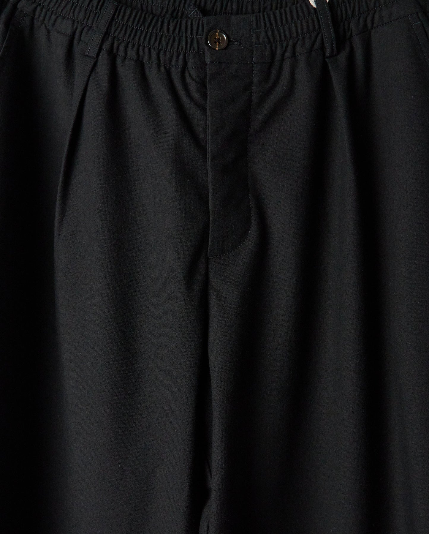Oxford Pant in Black Valencia Cotton