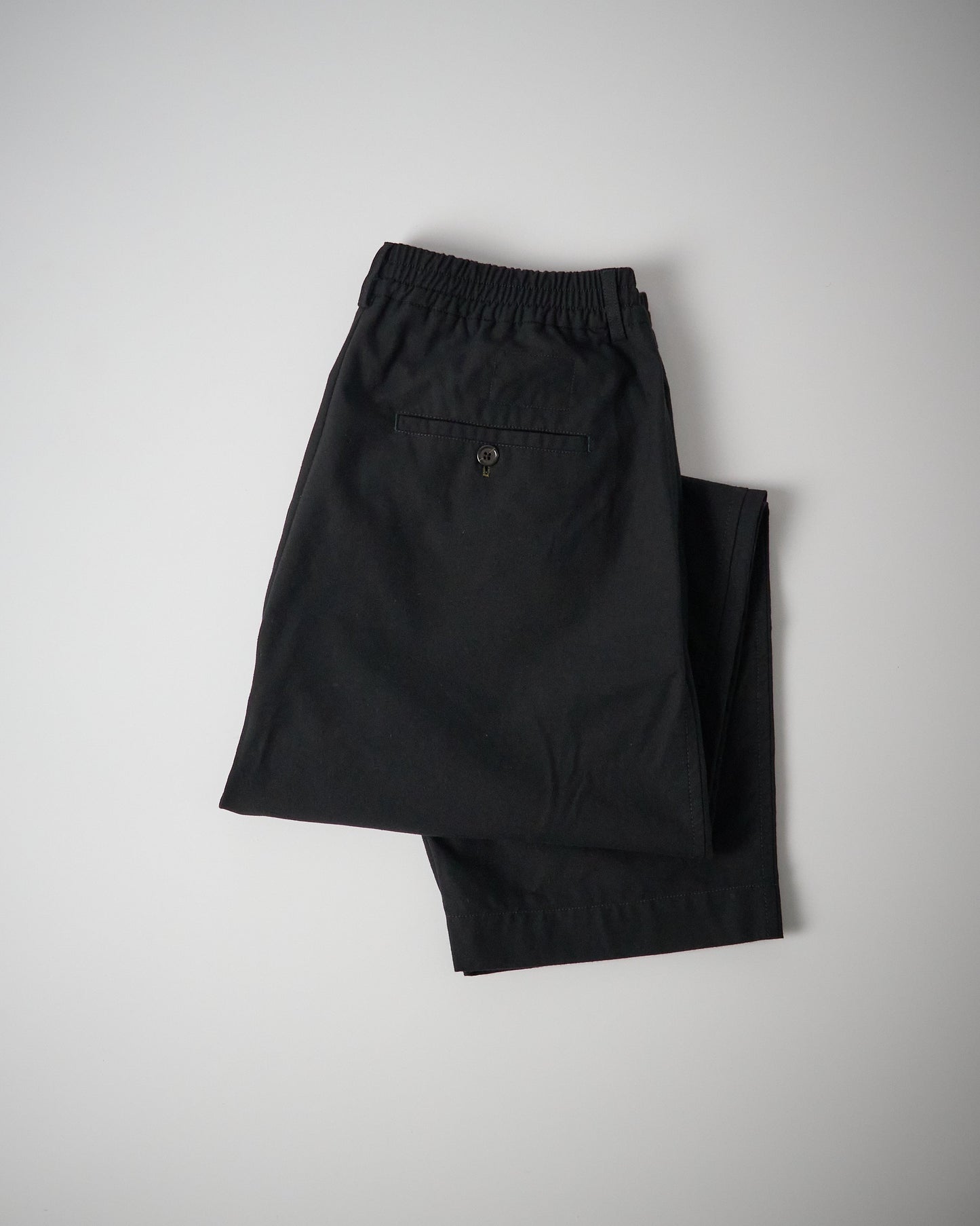 Oxford Pant in Black Valencia Cotton