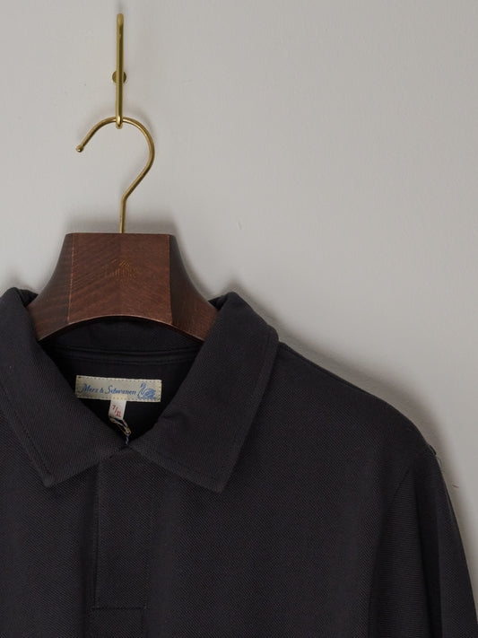 MEN'S POLO SHIRT WITH POCKET, 7,2OZ/SQ.YD., RELAXED FIT (98 CHARCOAL)