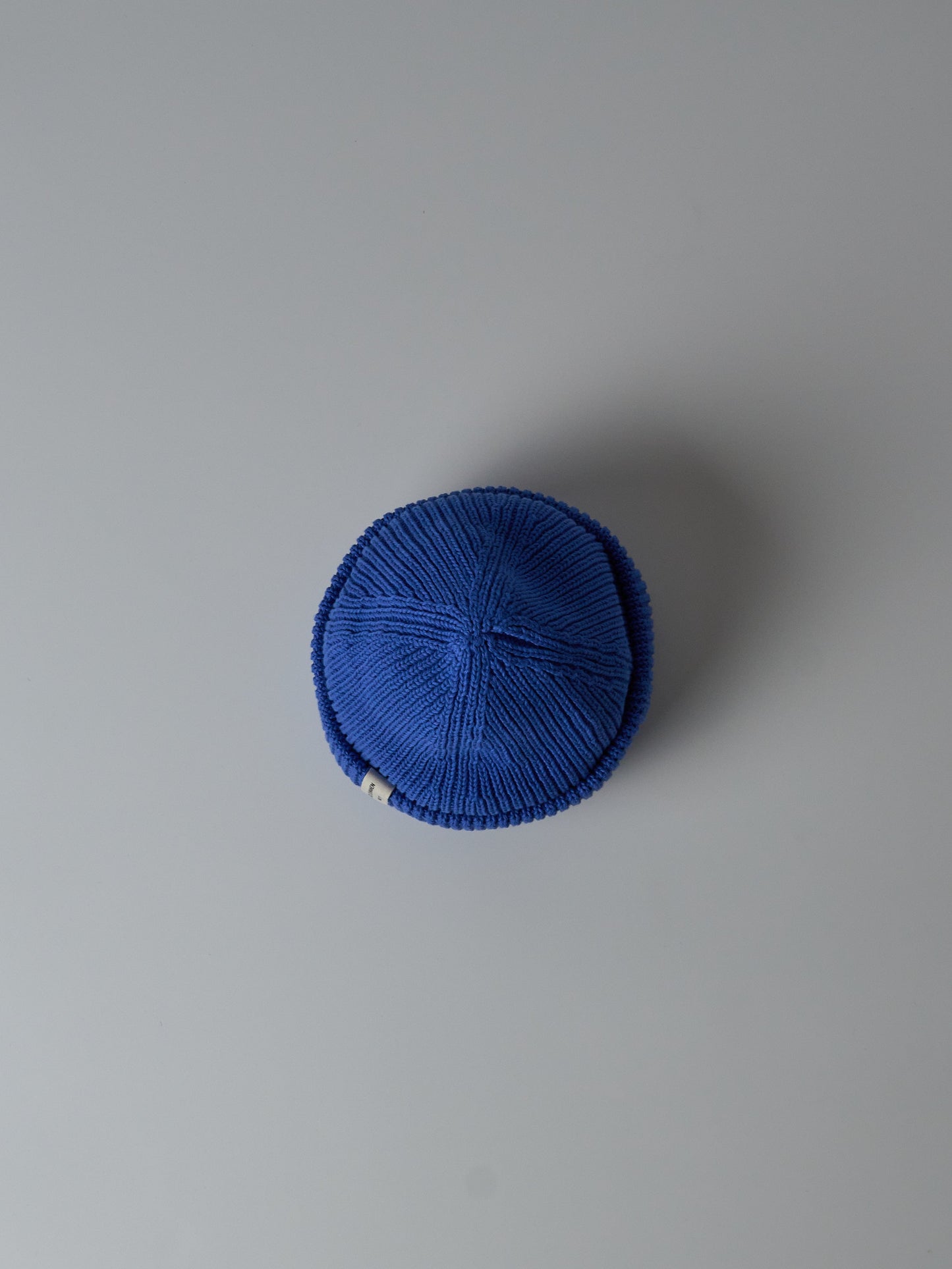 Organic Cotton Beanie (660 Washed Blue)