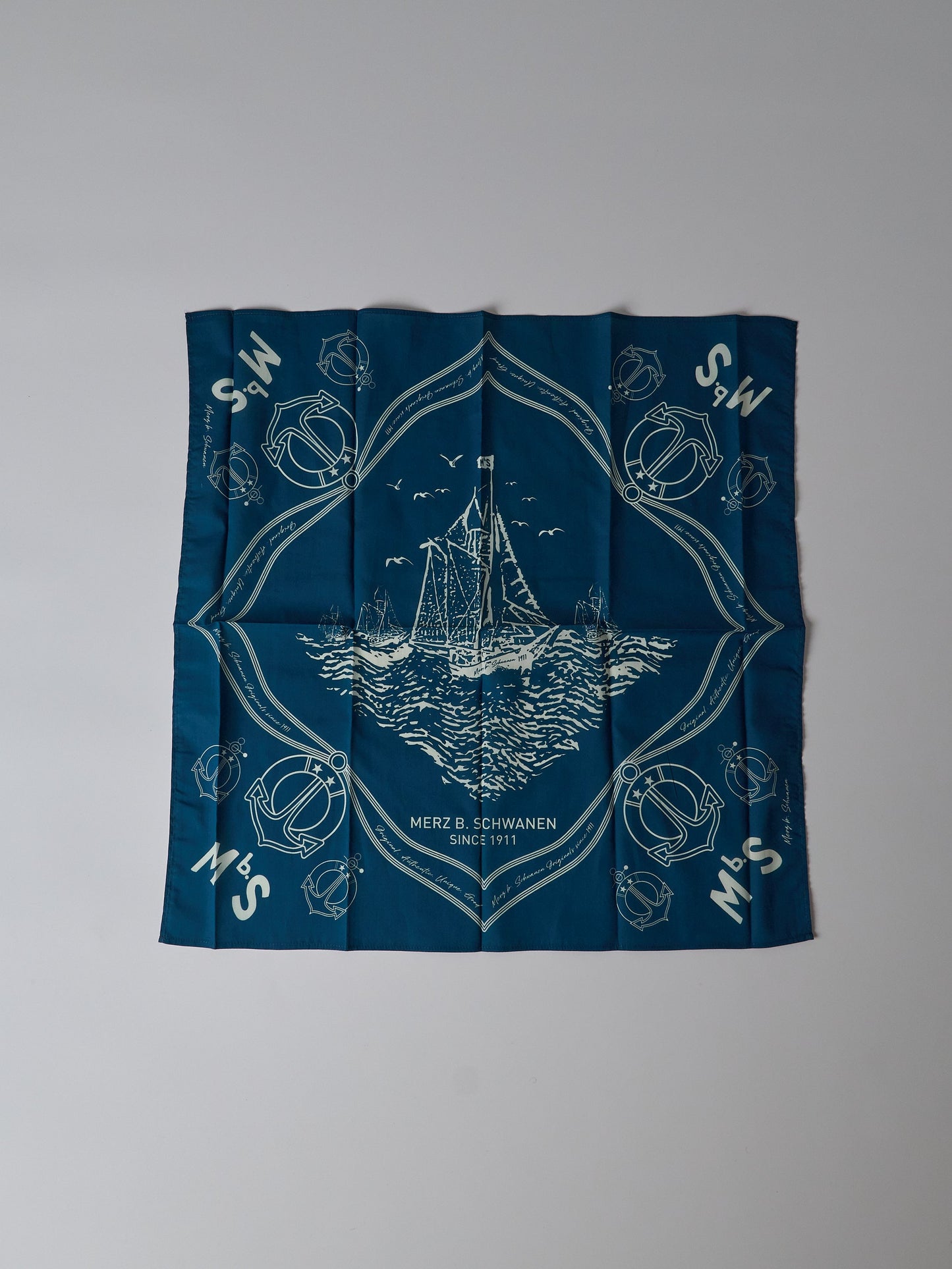 Cotton Bandana (66 Ink Blue)