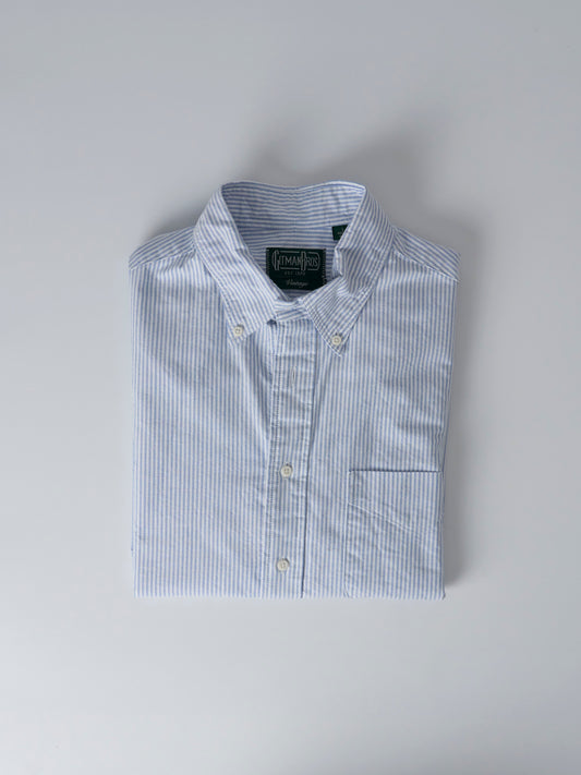 Blue Stripe Oxford